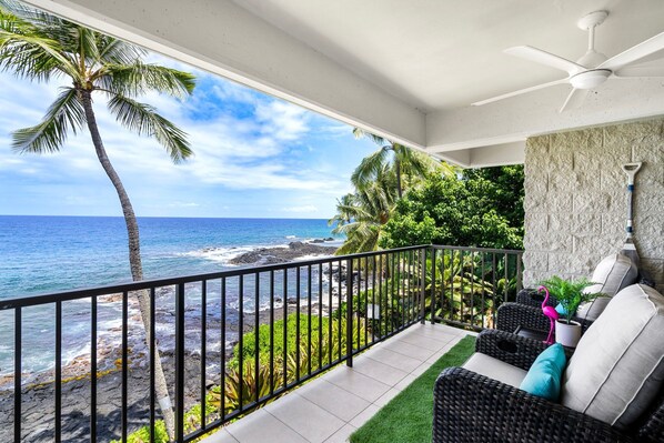 Condo, varias camas, lanai, vista al océano (Hale Pohaku 3) | Áreas de la propiedad