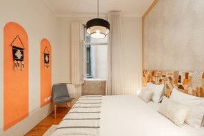 1 bedroom, iron/ironing board, Internet, bed sheets - VIVA  Breiner Chic Apartment (Porto)