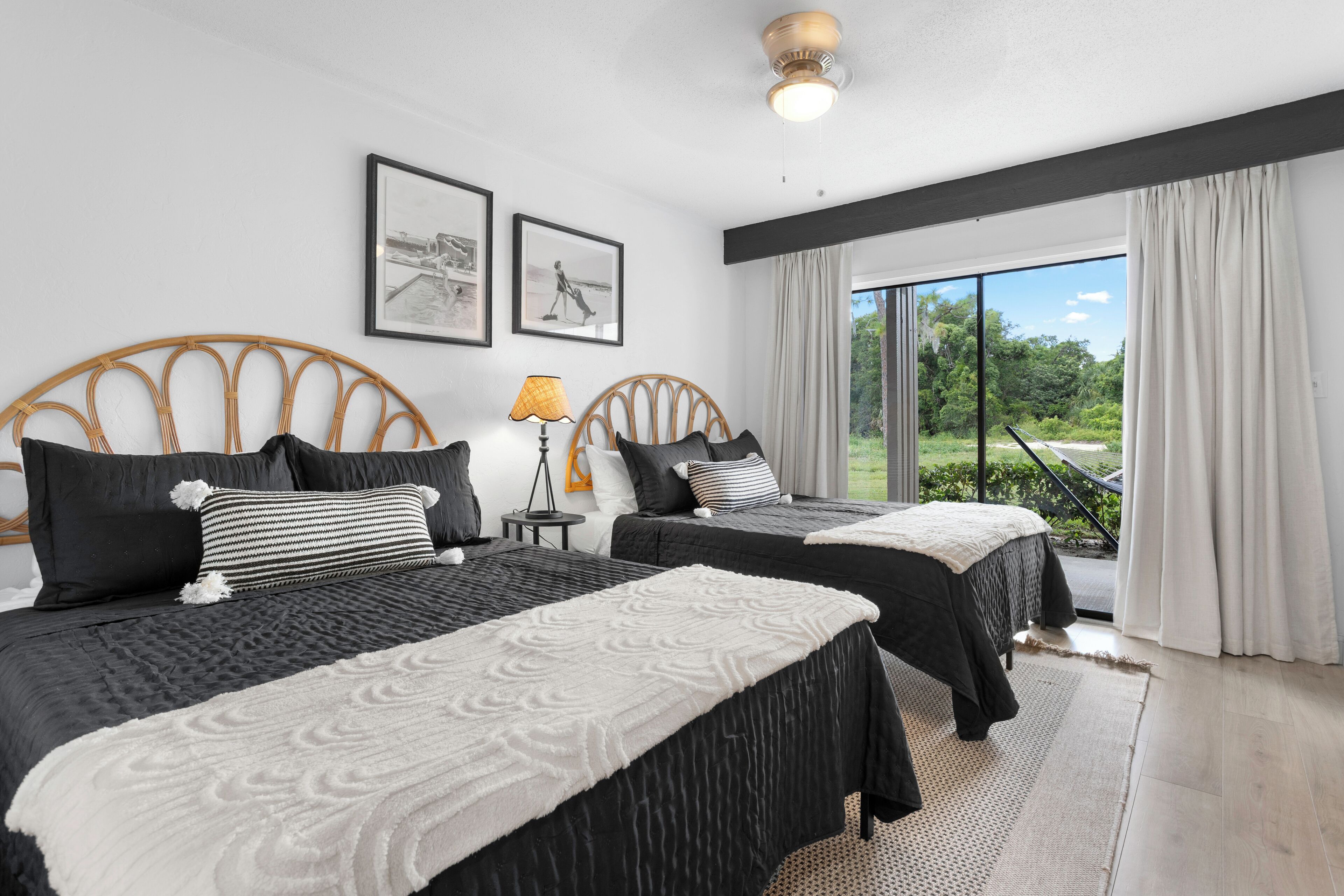 1 多间卧室、熨斗/熨衣板、WiFi、床单