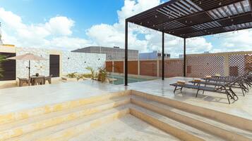 Terraza en la azotea