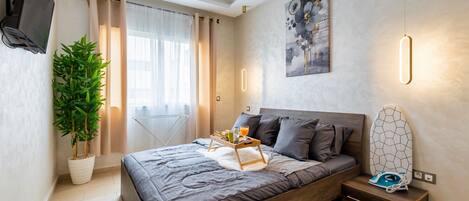 2 soveværelser, strygejern/strygebræt, internetforbindelse, sengetøj