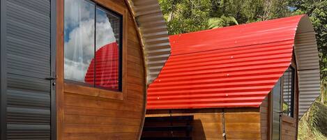 Voorkant van accommodatie