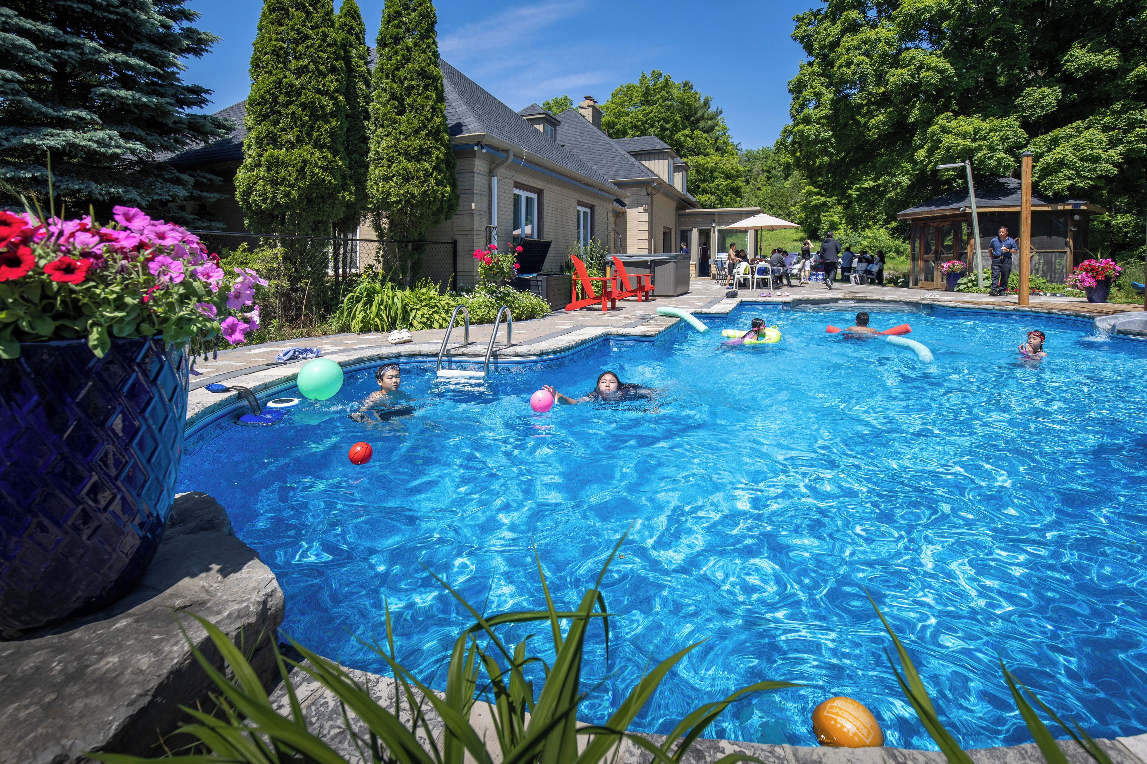 Outdoor pool