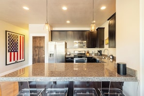 Fridge, microwave, oven, stovetop - Explore Park City | Trails Outside, Mountains All Around (Park City)