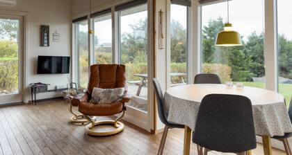 Lovely home in Knebel with WiFi