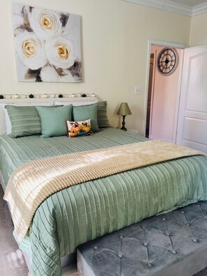 2 habitaciones, wifi gratis y ropa de cama 
