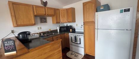 Microwave, oven, stovetop