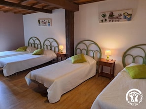 6 chambres, Wi-Fi gratuit