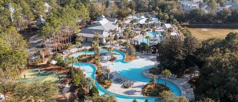 Una piscina climatizada