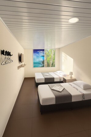 1 多间卧室、上网接入、床单