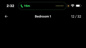 A bedroom with a bed, a nightstand, a door, and a wall-mounted picture. - Hunters and Anglers welcomed (Palisade)