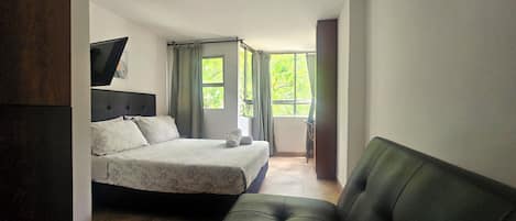 舒適樓中樓客房, 城市景 | 房內夾萬、遮光窗簾/窗簾、免費 Wi-Fi