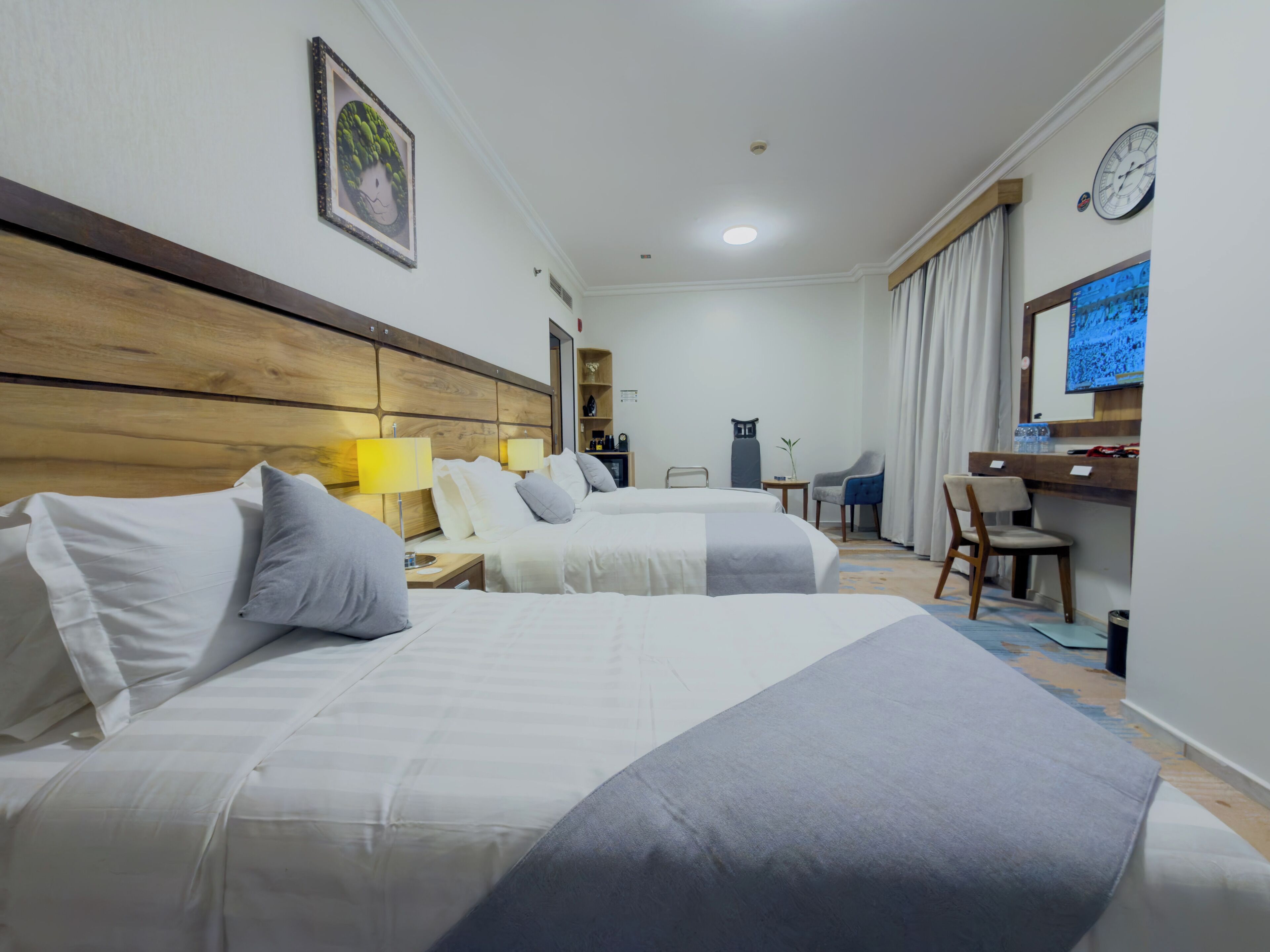 Triple Room | In-room safe, blackout drapes, iron/ironing board, free WiFi