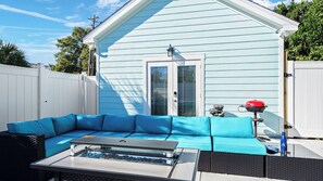 House (1 Bedroom) | Interior - Pensacola Retreat w/ Jacuzzi Tub, Outdoor Lounge & Fire Pit Historic Church 1928 by Avantstay (Pensacola)