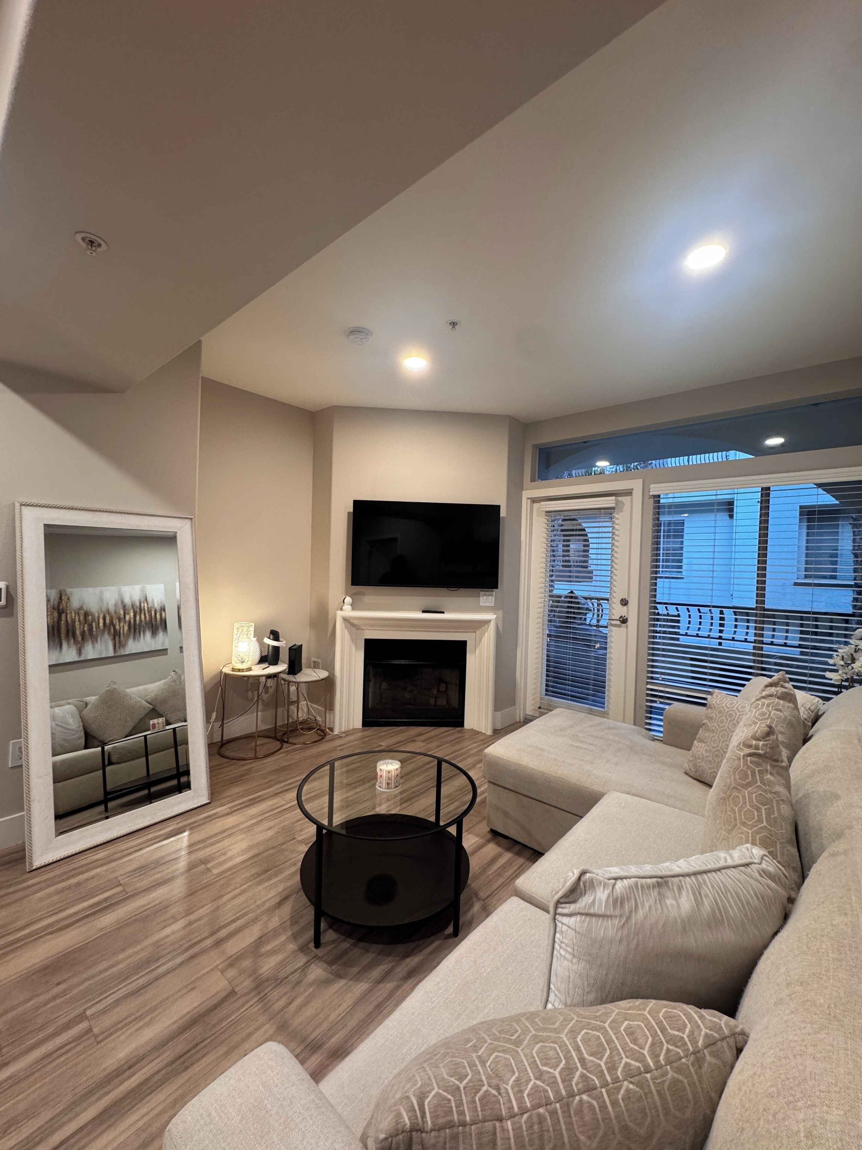 تلفزيون، مدفأة