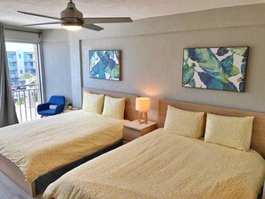 1 غرفة نوم ومكواة/لوح كي وواي فاي مجانًا وملاءات أسرّة