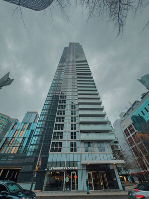 Fachada de la propiedad