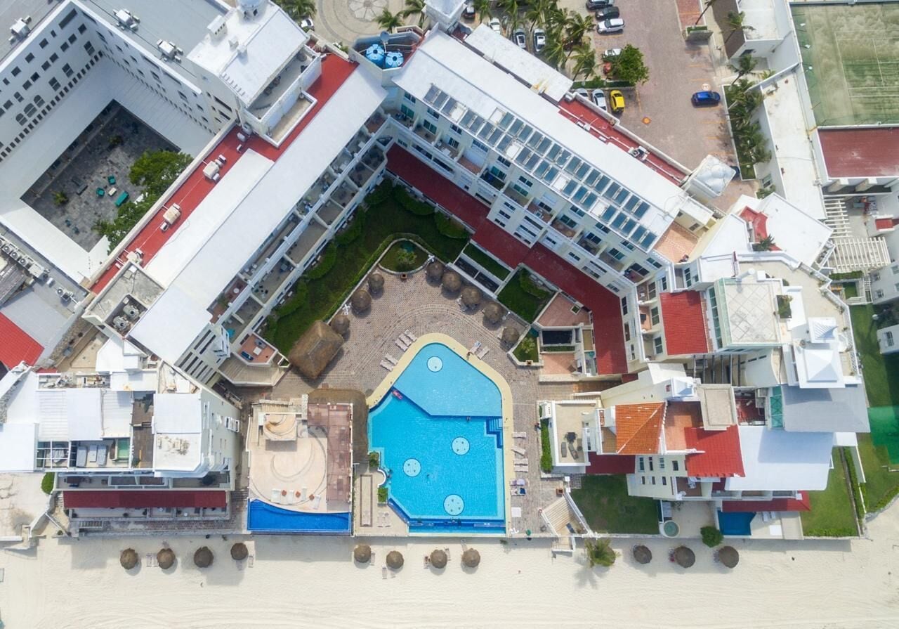 Fassade der Unterkunft