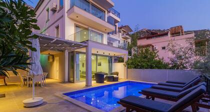 Steps from Kalkan’s beach and tavernas
