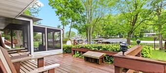 Peaceful Waterfront Home - Close To Indiana Beach