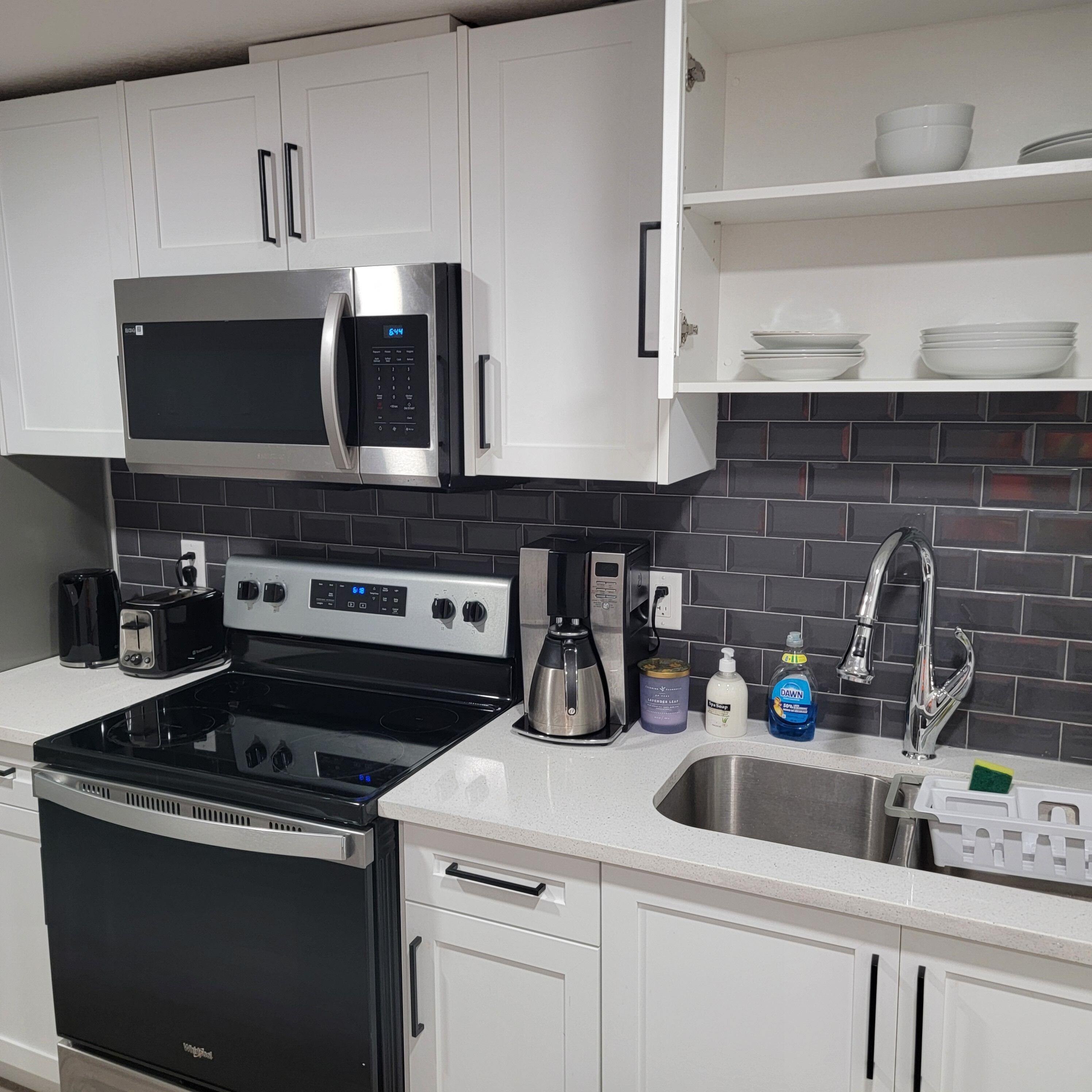 Mikrowelle, Ofen, Herdplatte