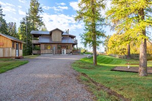 Exterior - New! Southern Cross Adventure Cabin | Deck, Mountain Views & Glacier NP Access! (Columbia Falls)