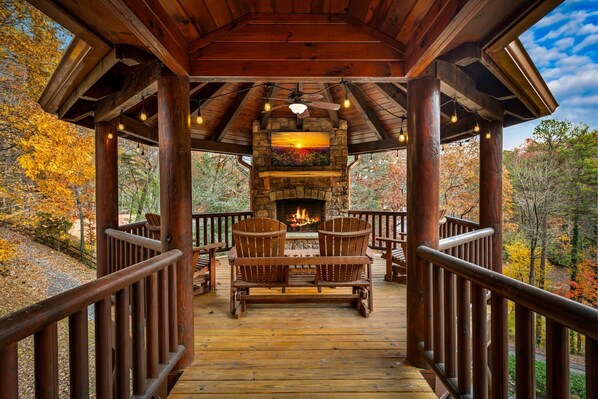 Overnattingsstedets uteområder