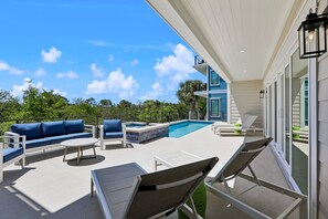Piscine chauffée
