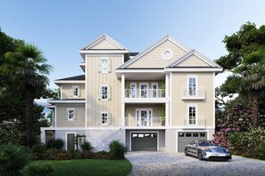 Exterior - 10 Sea Front Lane, Brand New, Oceanfront, Dogs OK, Pool, Views, Elevator (Hilton Head Island)