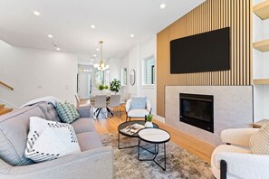 تلفزيون، مدفأة