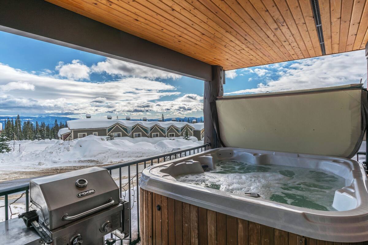 Leilighet – deluxe, balkong, fjellutsikt | Privat boblebad