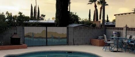 Alberca al aire libre