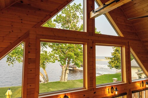 Lake Bemidji retreat- modern, cozy cabin spacious enough for family and friends.