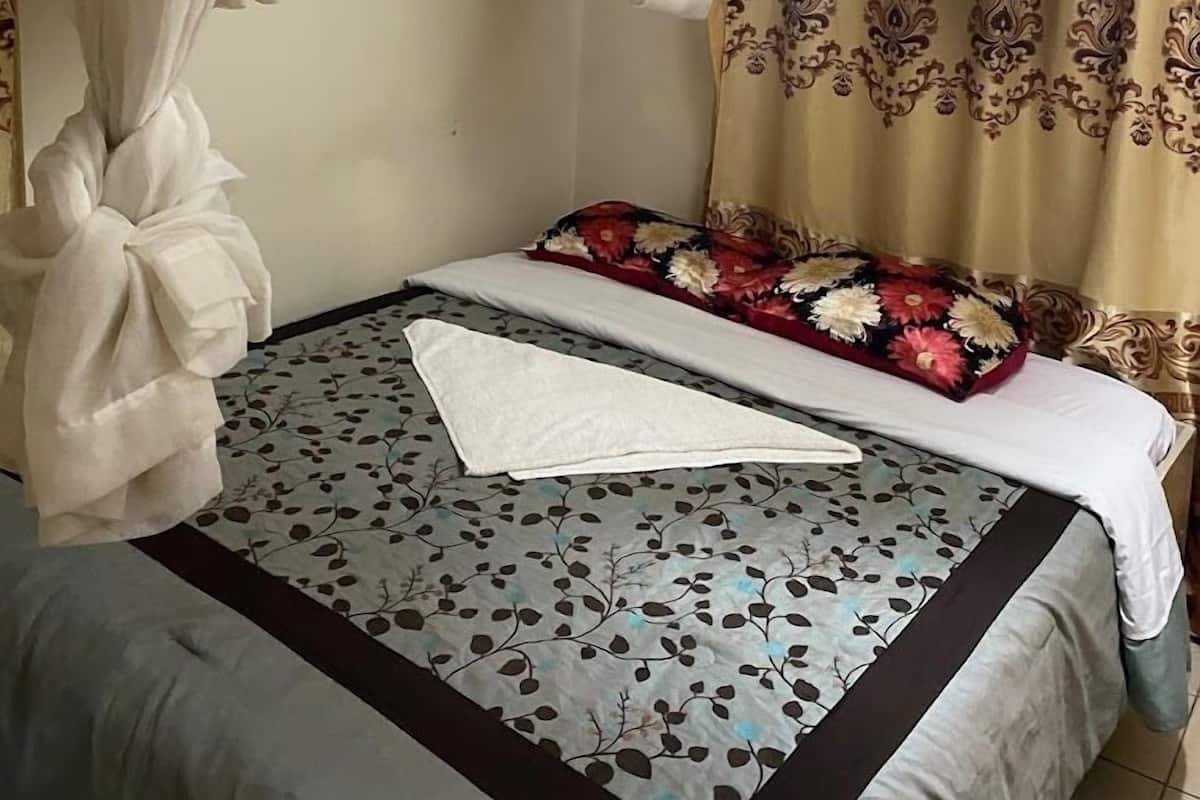 Free WiFi, bed sheets