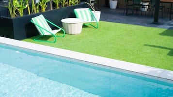 Rooftop pool