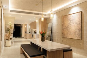 Deluxe Villa, Private Pool, Pool View | Dining room - Villa Nakula 6 by Alfred in Bali (Kerobokan)