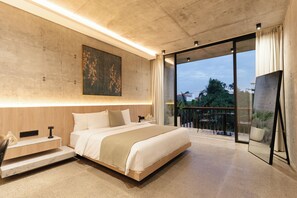 Biệt thự Deluxe, hồ bơi riêng, quang cảnh hồ bơi | Két bảo mật tại phòng, bàn, khu vực làm việc phù hợp cho laptop 