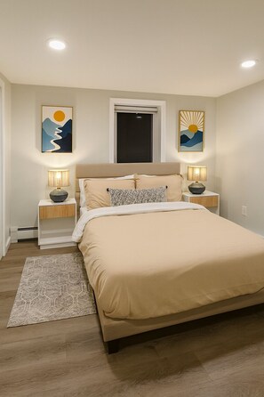 2 quartos, ferros/tábuas de passar roupa, Wi-Fi, roupa de cama