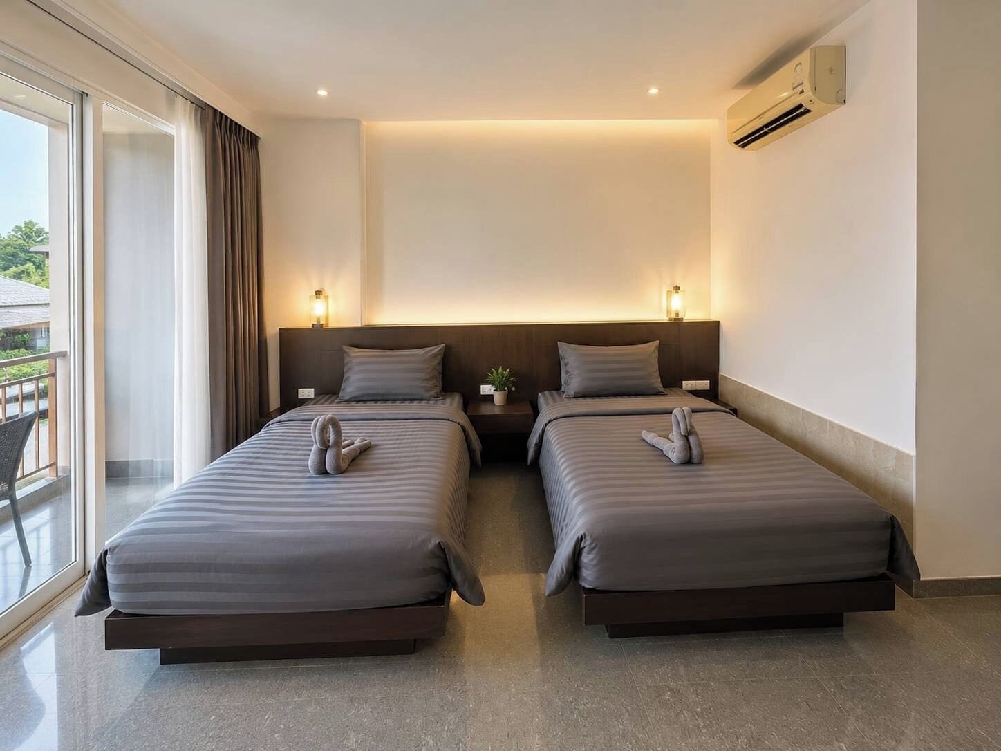 Comfort Twin Room, Balcony, City View