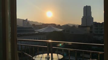 Vue depuis le balcon