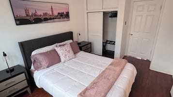 1 Schlafzimmer, Bügeleisen/Bügelbrett, kostenloses WLAN, Bettwäsche