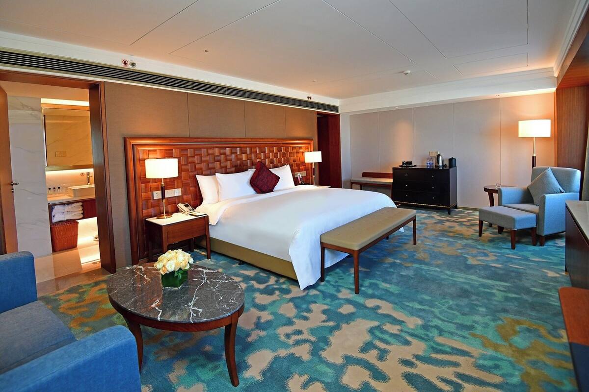 Luxury Double Room, Garden View | In-room safe, iron/ironing board, free WiFi