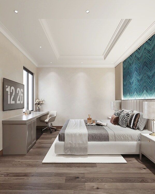 Double Room | In-room safe, desk, laptop workspace, iron/ironing board