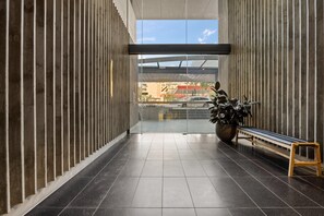 Apartment | Reception - Elegant 2-bed Urban Retreat With Outdoor Dining (Canberra)