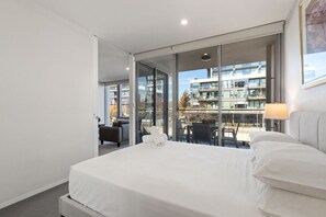 Apartamento | 2 quartos, roupa de cama