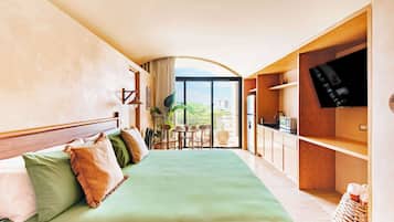 1 slaapkamer, een strijkplank/strijkijzer, wifi, beddengoed