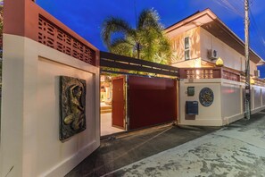 Fassade der Unterkunft