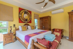 Villa | Free WiFi - 3BR Villa Pool Garden Near Beach V225 (Rawai)