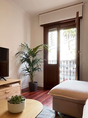 Skrivebord, strykejern/-brett, wi-fi og sengetøy