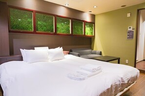 Kamer, 1 queensize bed, niet-roken (Forest Glow) | Gratis wifi, beddengoed